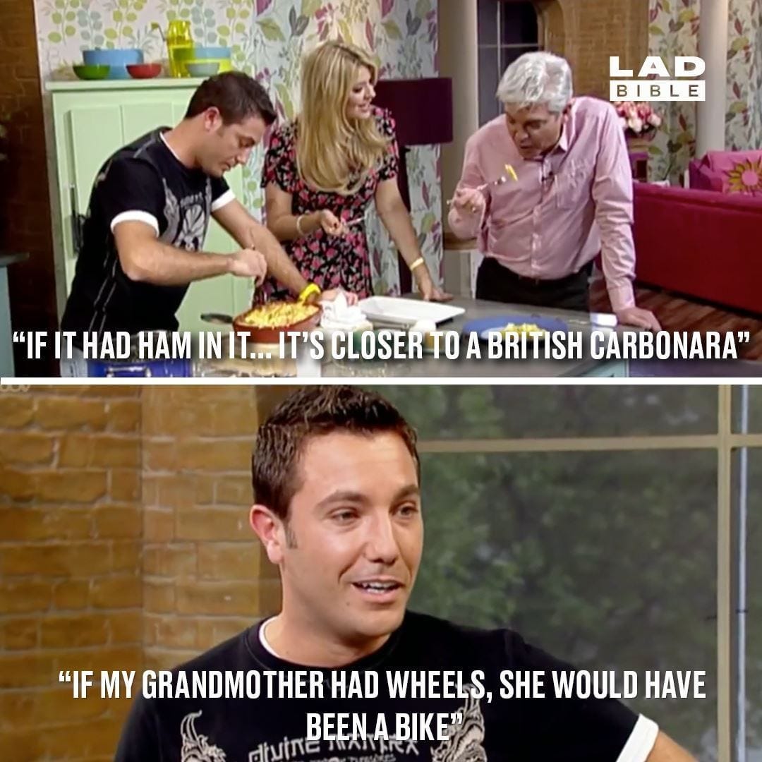 48k Likes, 386 Comments - LADbible (@ladbible) on Instagram: “It's been 10  years today since Gino D'Acampo had Britain in stitche… in 2020 | Lad  bible, Funny, Gino d'acampo