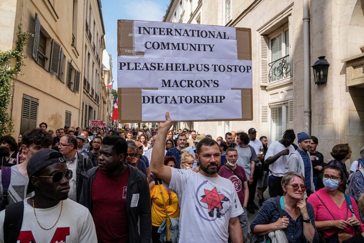 France: Thousands Protest Against Vaccination, COVID Passes | Snopes.com