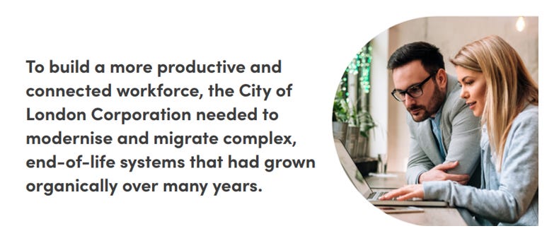The City of London Corporation moved to the cloud to better connect their workforce and modernize their productivity platform.