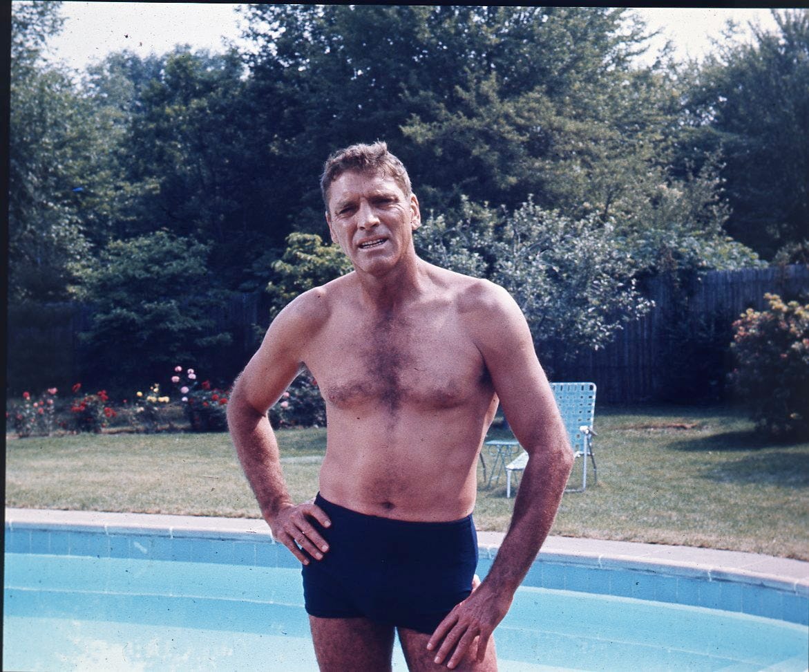  Conversation Dan Svizeny @dansvizeny Burt Lancaster (The Swimmer, 1968)