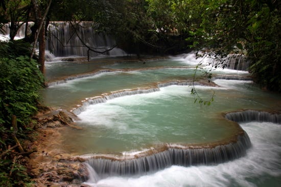 LAOS: Waterfalls around the place