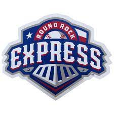 Round Rock Express Express Primary Logo Magnet