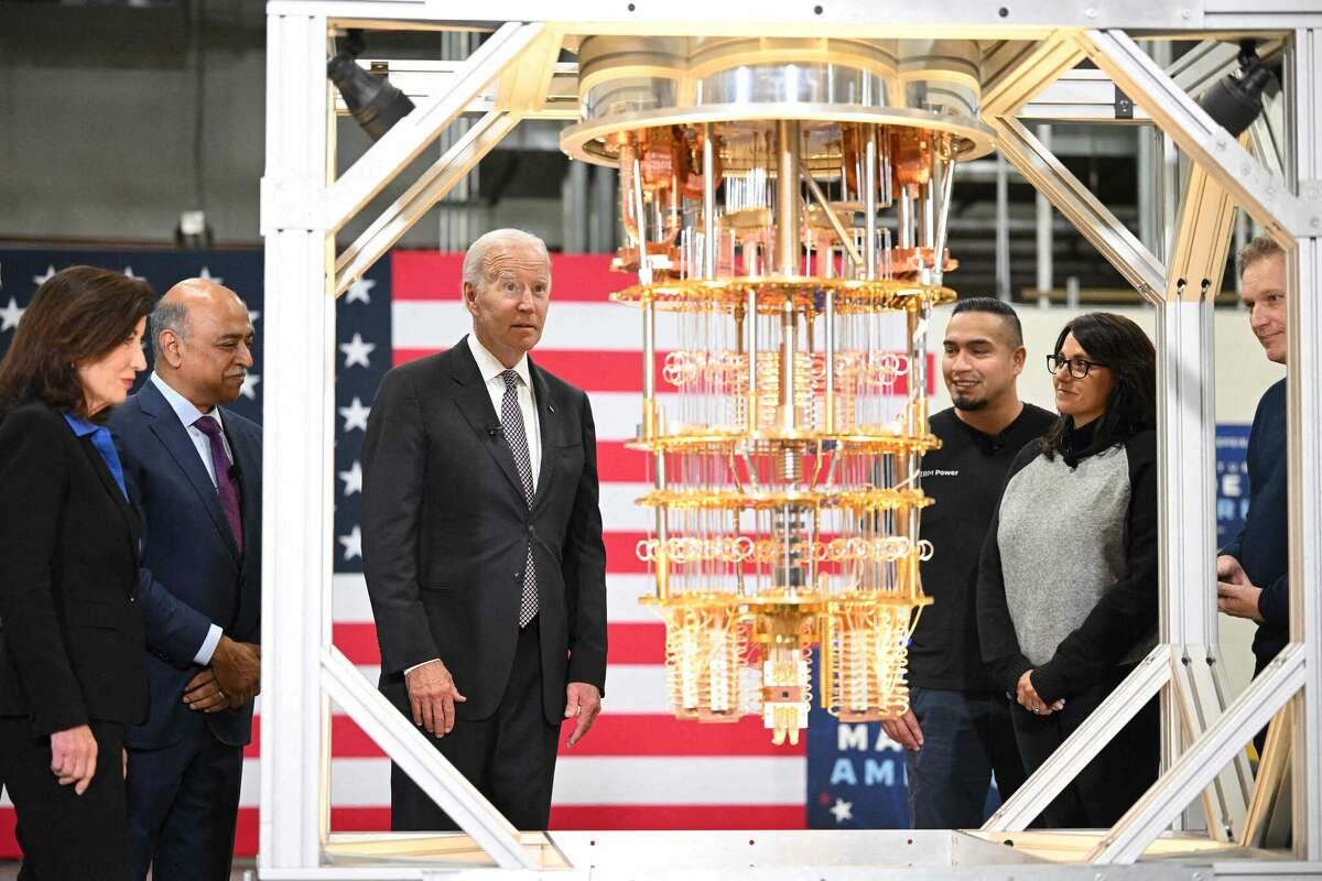 Biden celebrates $20 billion IBM investment in Poughkeepsie