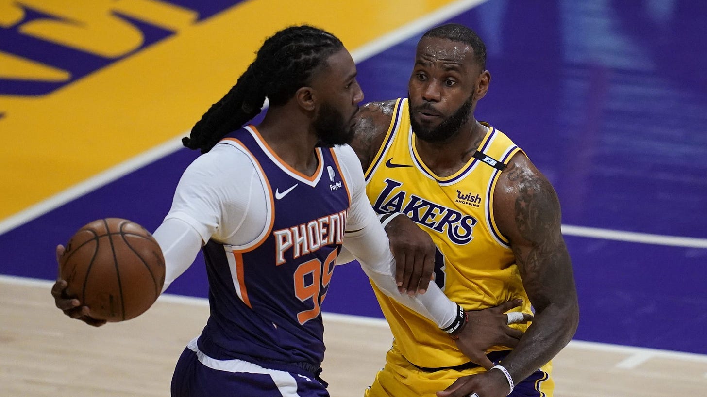 Lakers eliminated from playoffs in 113-100 loss to Suns, ending bid for  championship repeat | KTLA