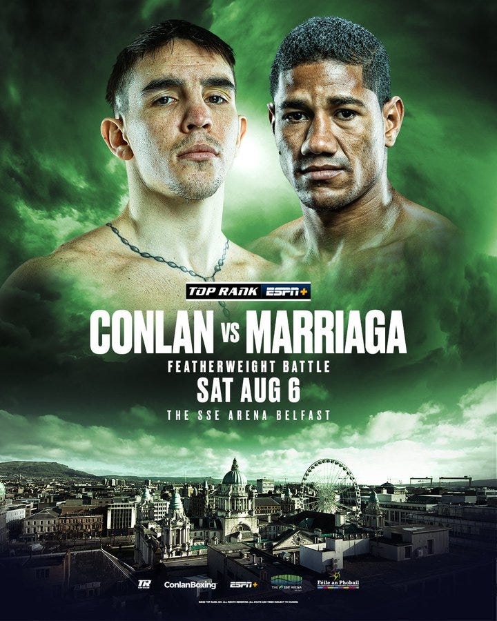 Michael Conlan vs Miguel Marriaga official for August 6 on ESPN+ - Bad Left  Hook