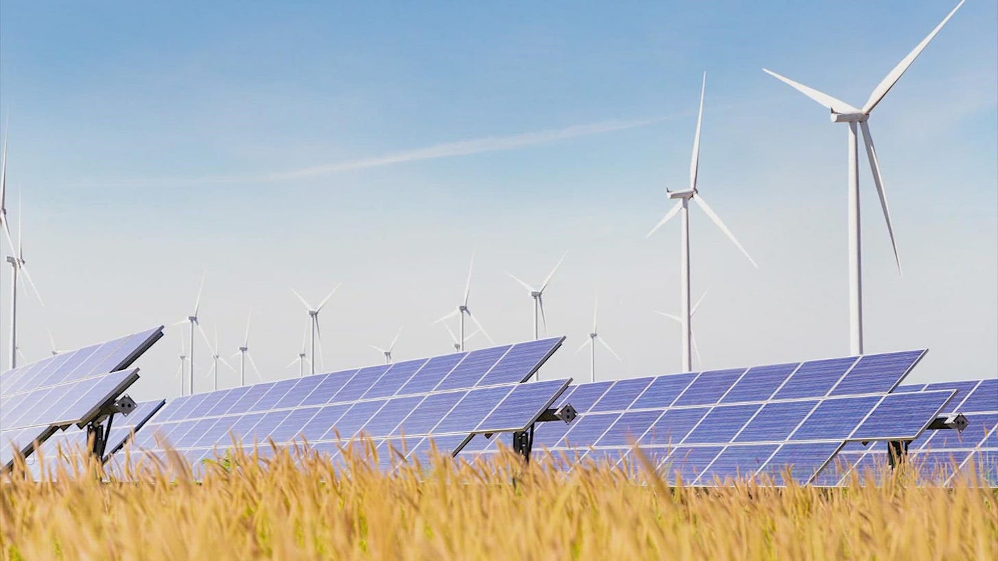 Wind, solar production helps Texas power grid | khou.com