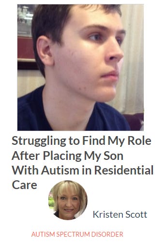 Struggling to Find My Role After Placing My Son With Autism in Residential Care
