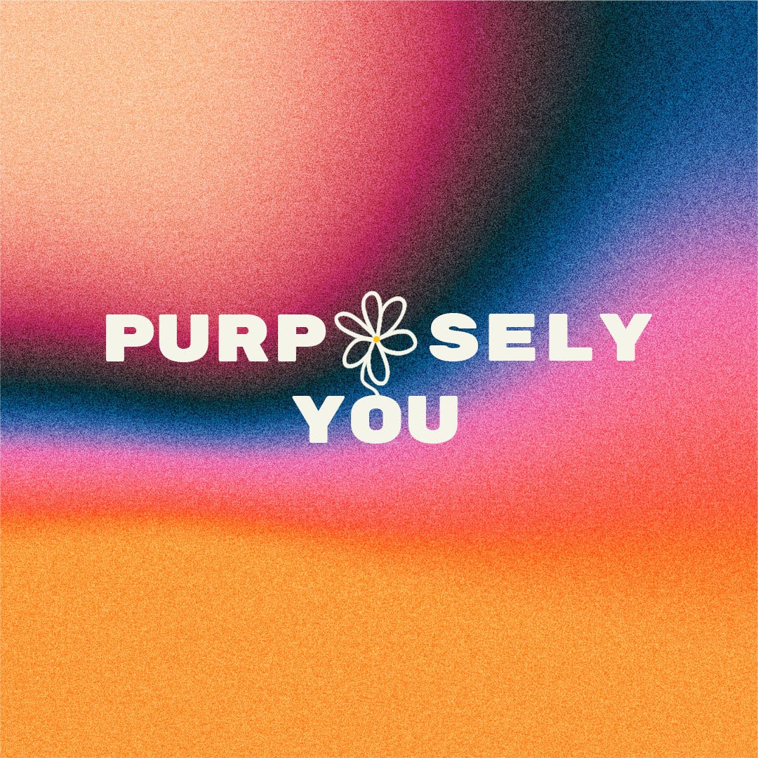 Purposely You Logo | Racquel John 