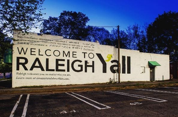 Raleigh Couple Behind 'Welcome to Raleigh, Y'all ...