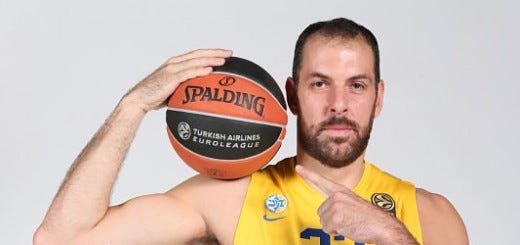 Aleks Maric of Maccabi Tel-Avi - Courtesy Euroleague