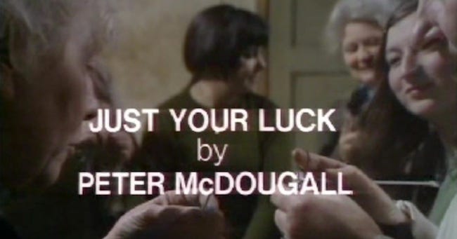 Just Your Luck title card