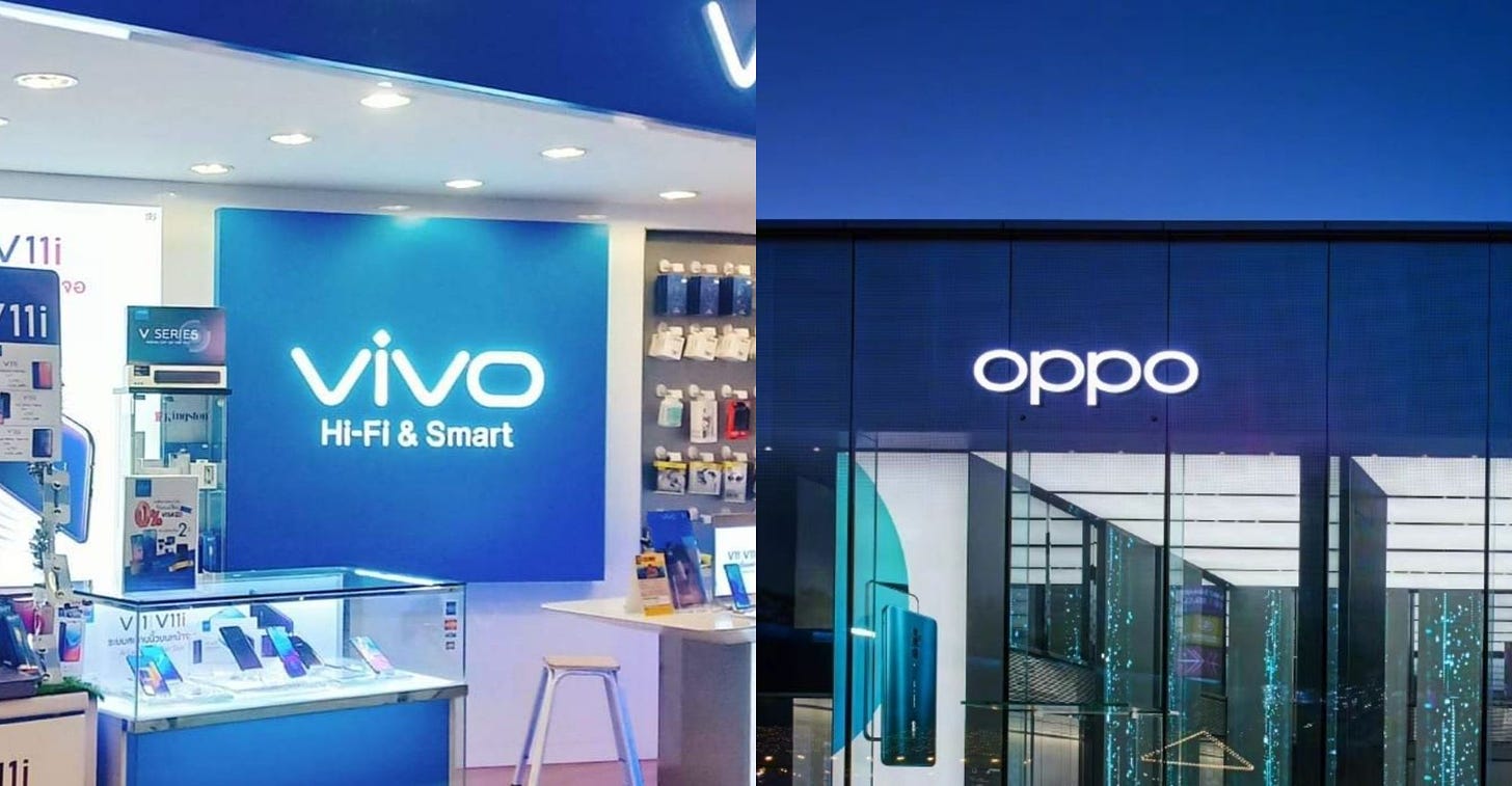 Indian Court Lifts Ban on Vivo, Says OPPO Evaded Import Tax