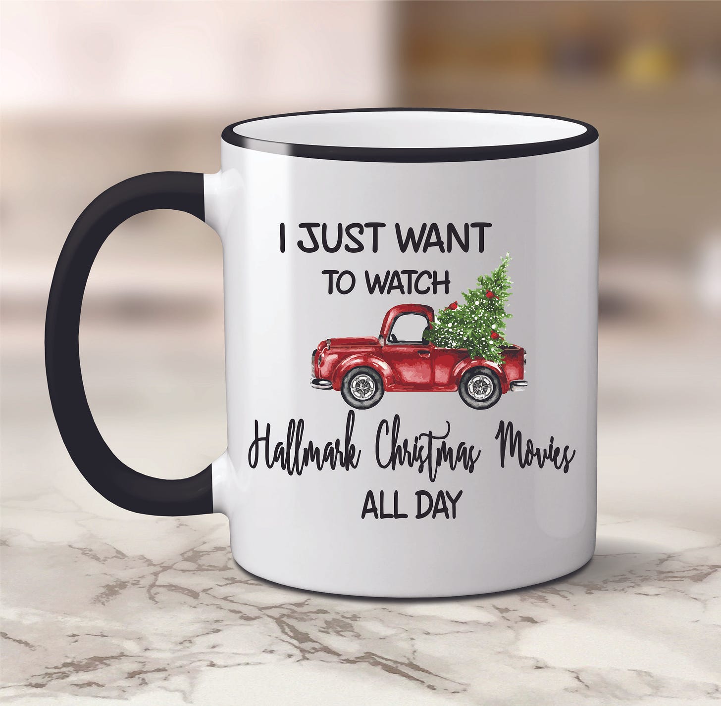 HALLMARK MOVIE MUG | Mugs, Christmas mugs, Christmas coffee