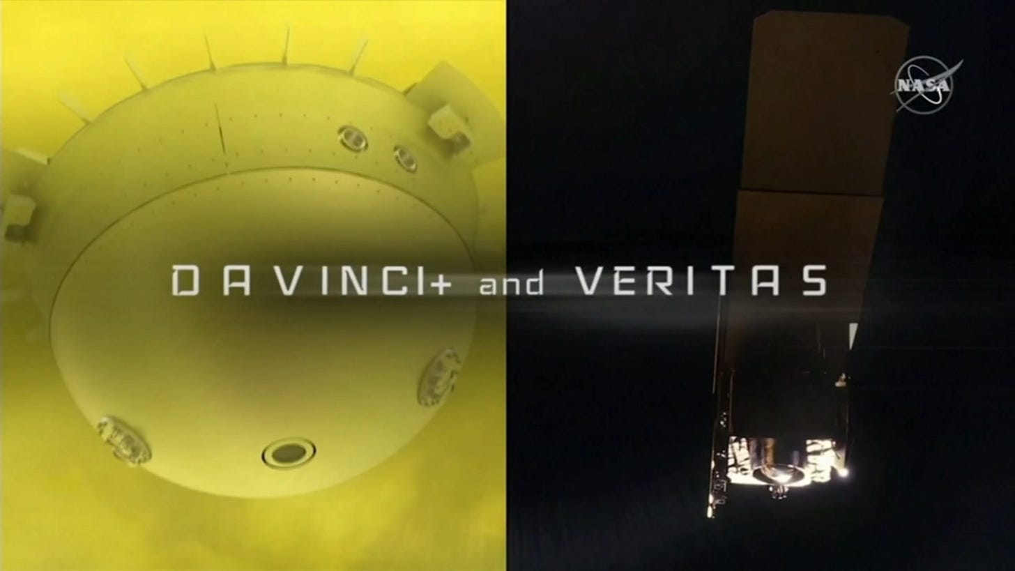 NASA Venus mission coming in 2028 to 2030: DaVinci Plus, Veritas - ABC7 San  Francisco