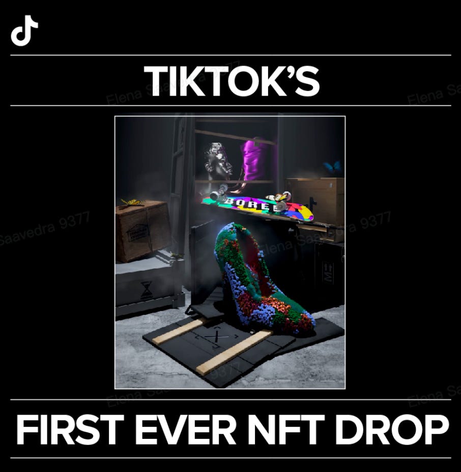 TikTok launches first creator-led NFT collection | TikTok Newsroom TikTok launches first creator-led NFT collection | TikTok Newsroom