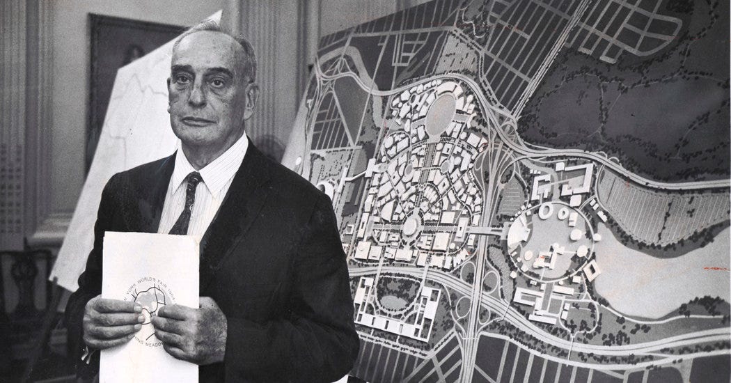 Why Robert Moses Keeps Rising From an Unquiet Grave - The New York ...
