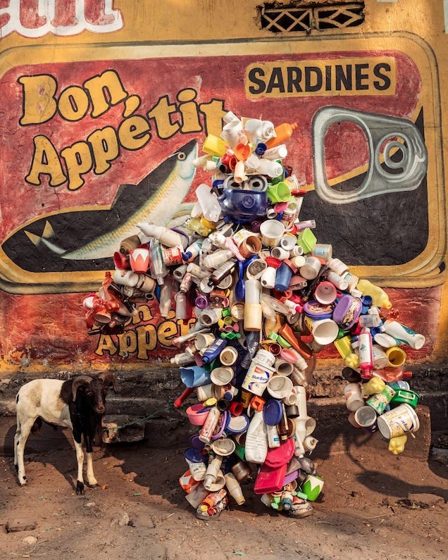 These artists transform garbage into garb to take a stand