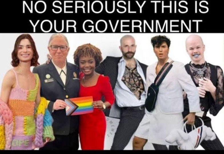 May be an image of 6 people and text that says 'NO SERIOUSLY THIS IS YOUR GOVERNMENT'