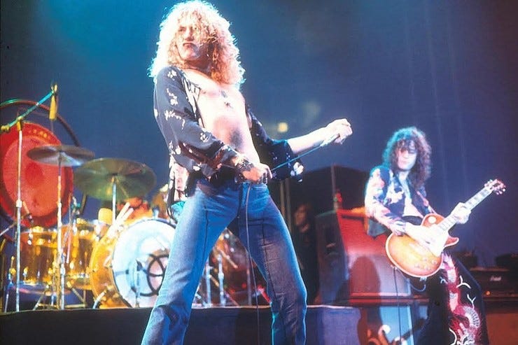 Led zeppelin ian dickson getty images