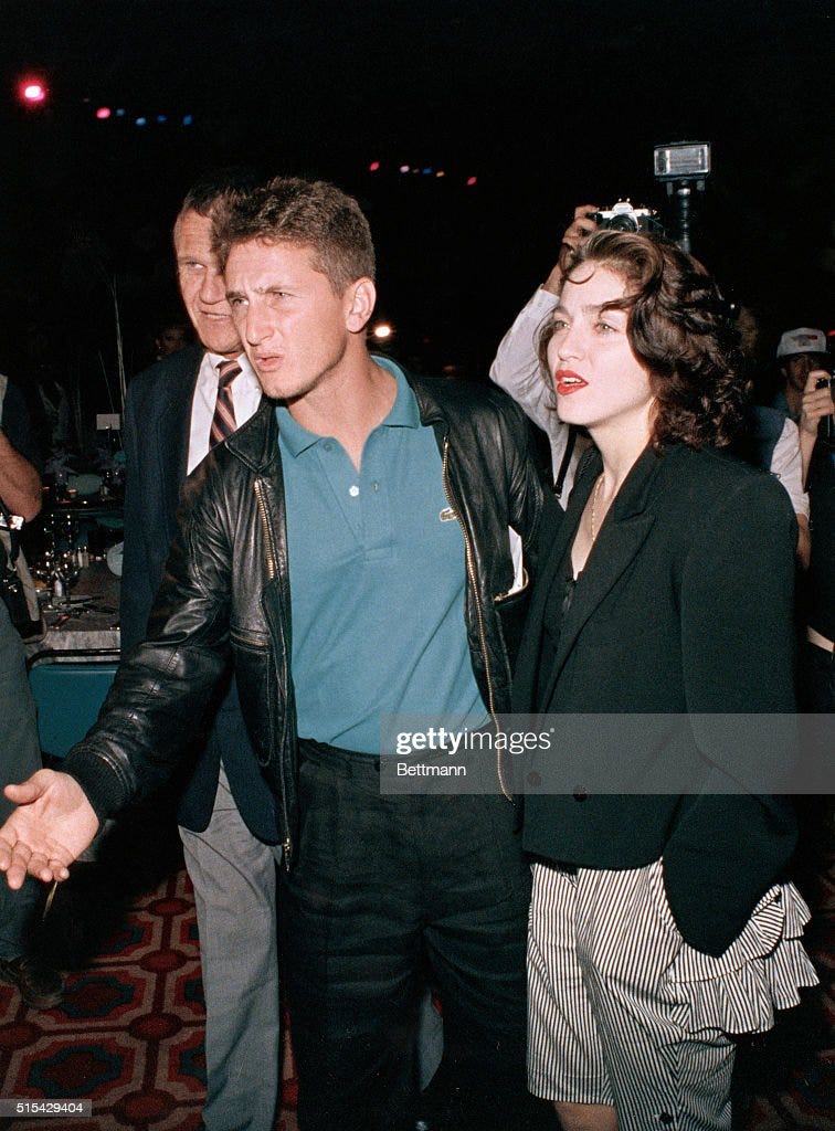 Madonna with Husband Sean Penn