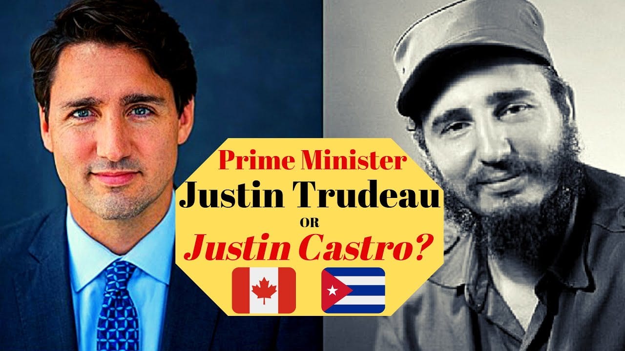 Conservative Party on Twitter: "Trudeau gushed about communist dictator Fidel  Castro, claiming that Fidel had “tremendous dedication and love” for Cuba  and that the death of the “legendary revolutionary” brought him “deep