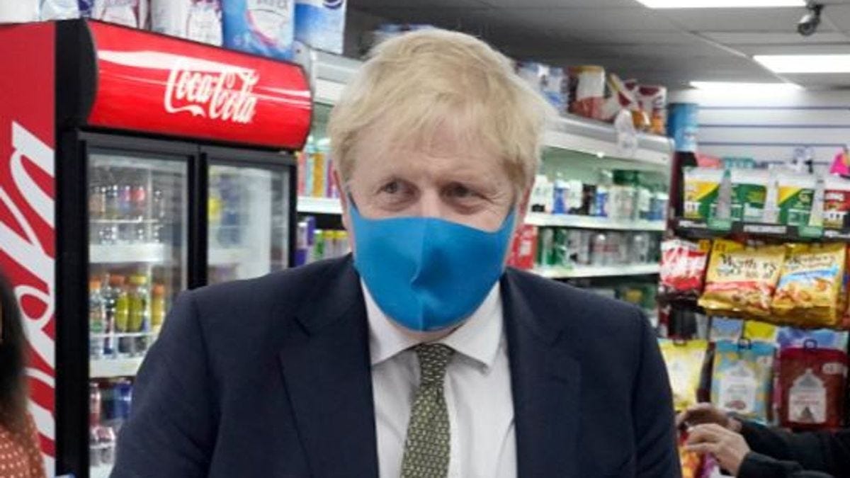 Coronavirus: Boris Johnson tells Britons to go back to work and hints at stricter face mask ...
