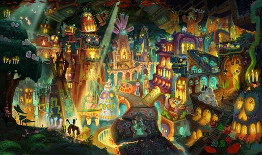 The Book of Life features Mexican folklore