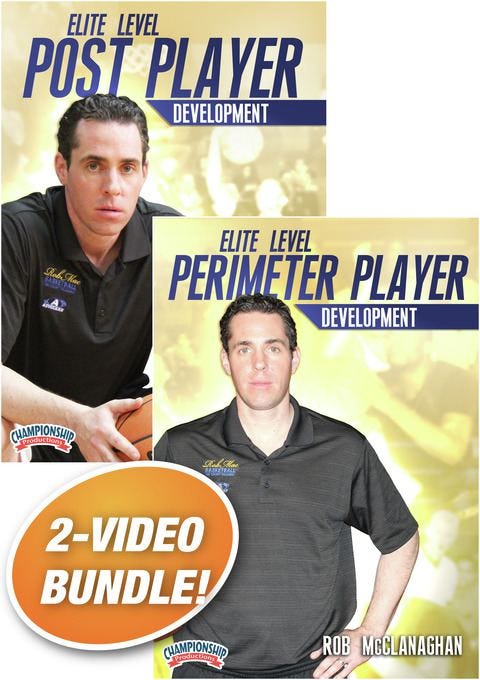 Rob McClanaghan&#39;s Elite Player Development 2-Pack - Basketball --  Championship Productions, Inc.