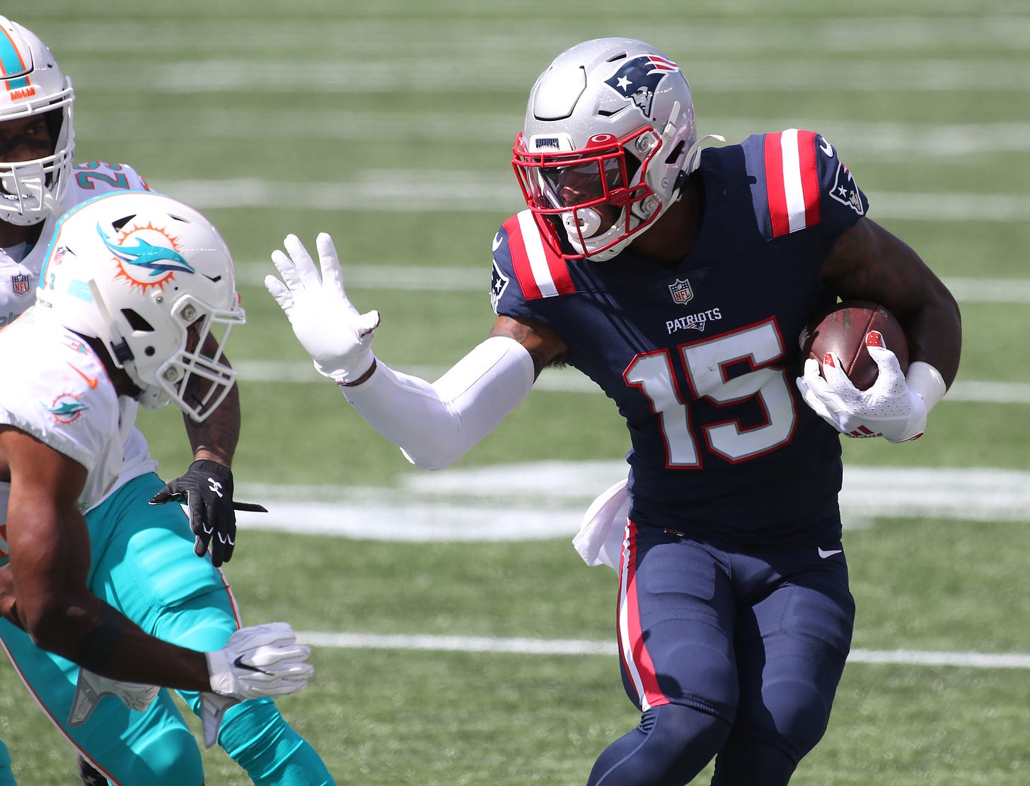 For Patriots receiver N'Keal Harry, there's no time like the present