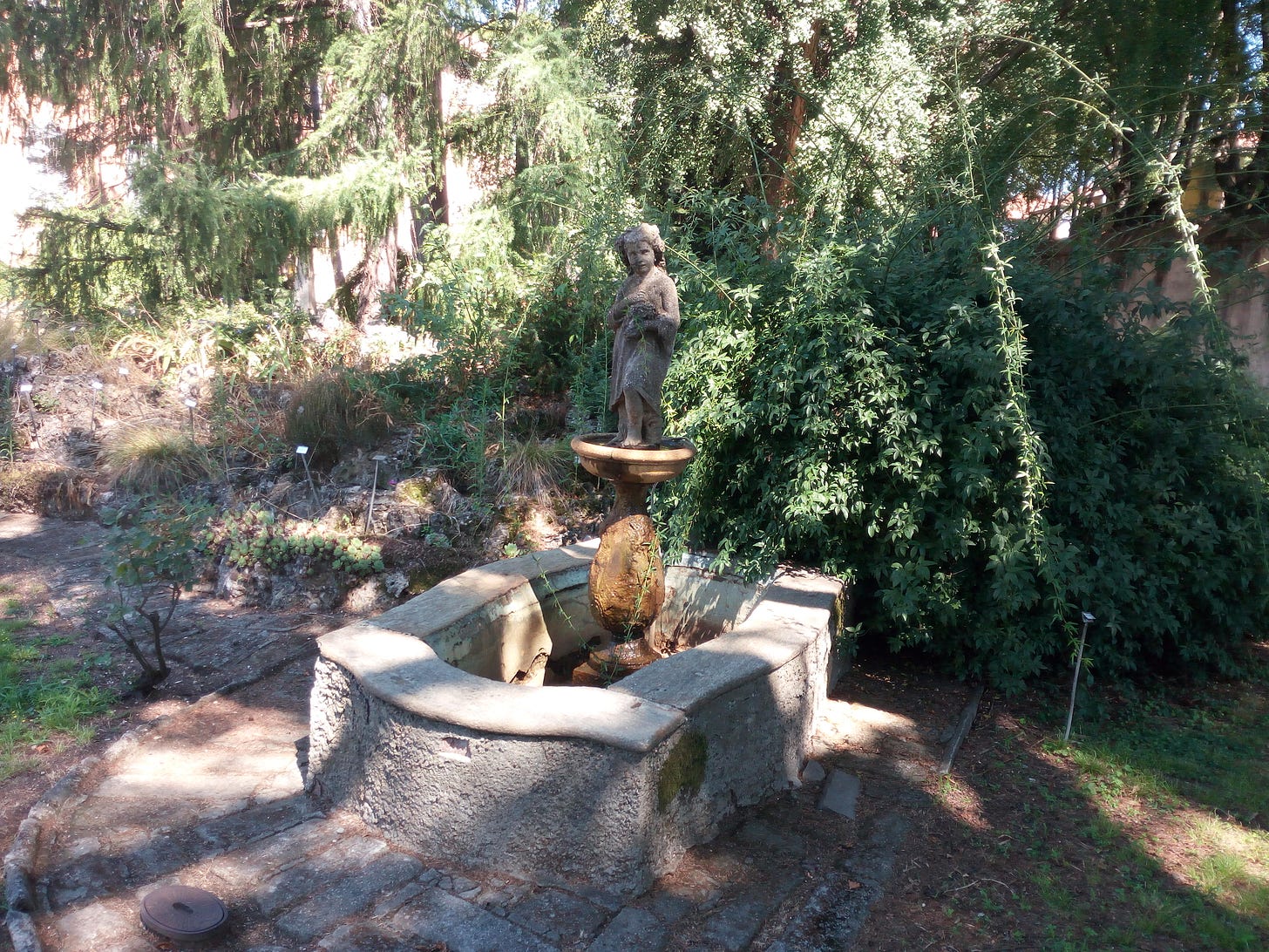 Fontana Orto botanico