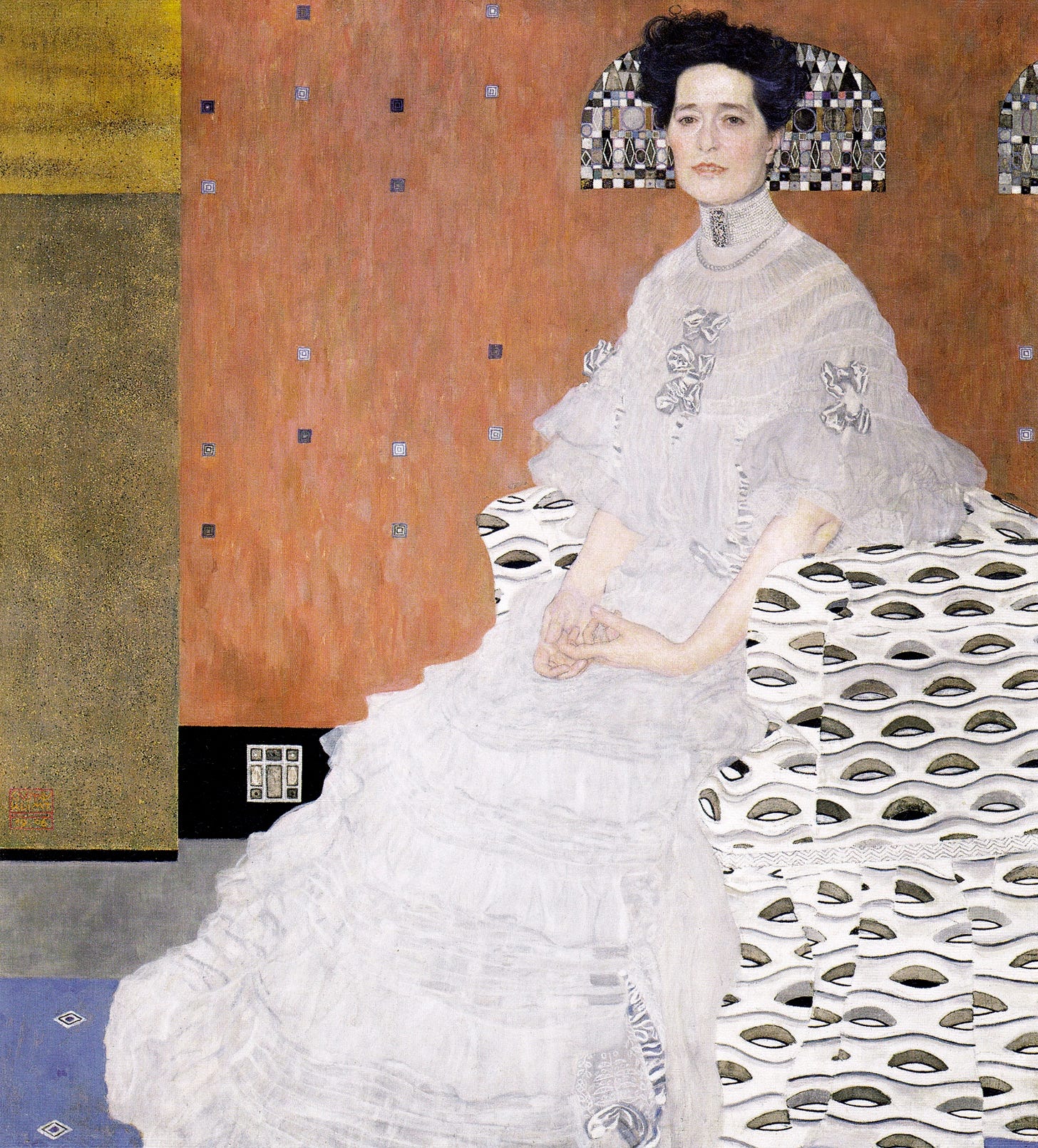 Bildnis Fritza Riedler (1906) by Gustav Klimt