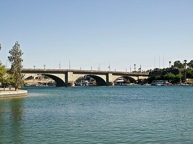 The New London Bridge in Arizona