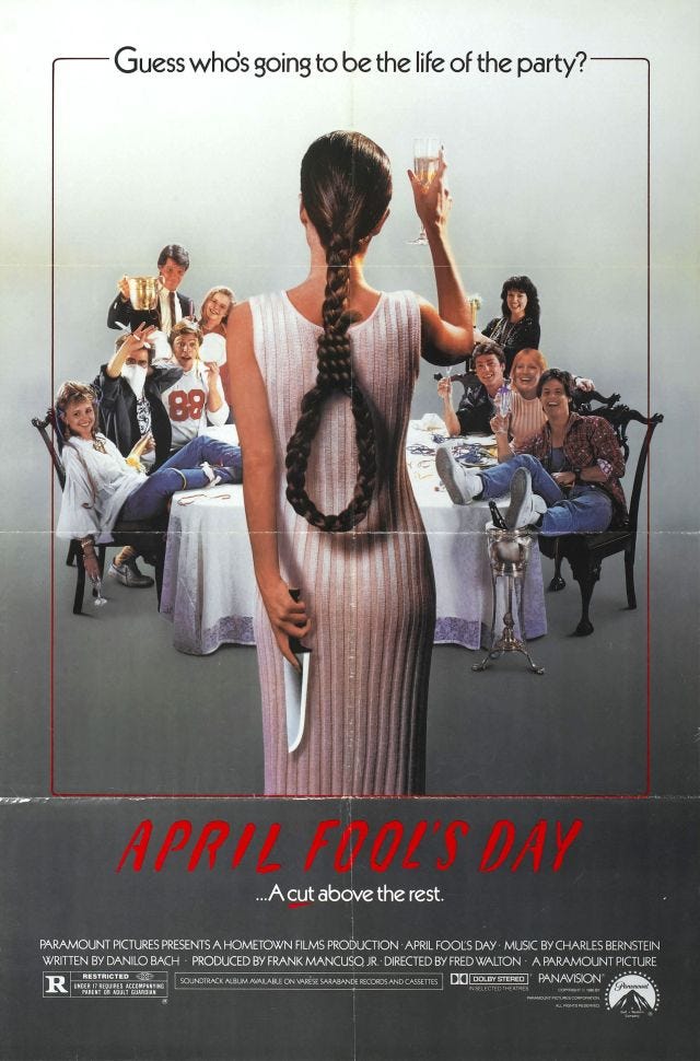 April Fool's Day (1986) [REVIEW] | The Wolfman Cometh