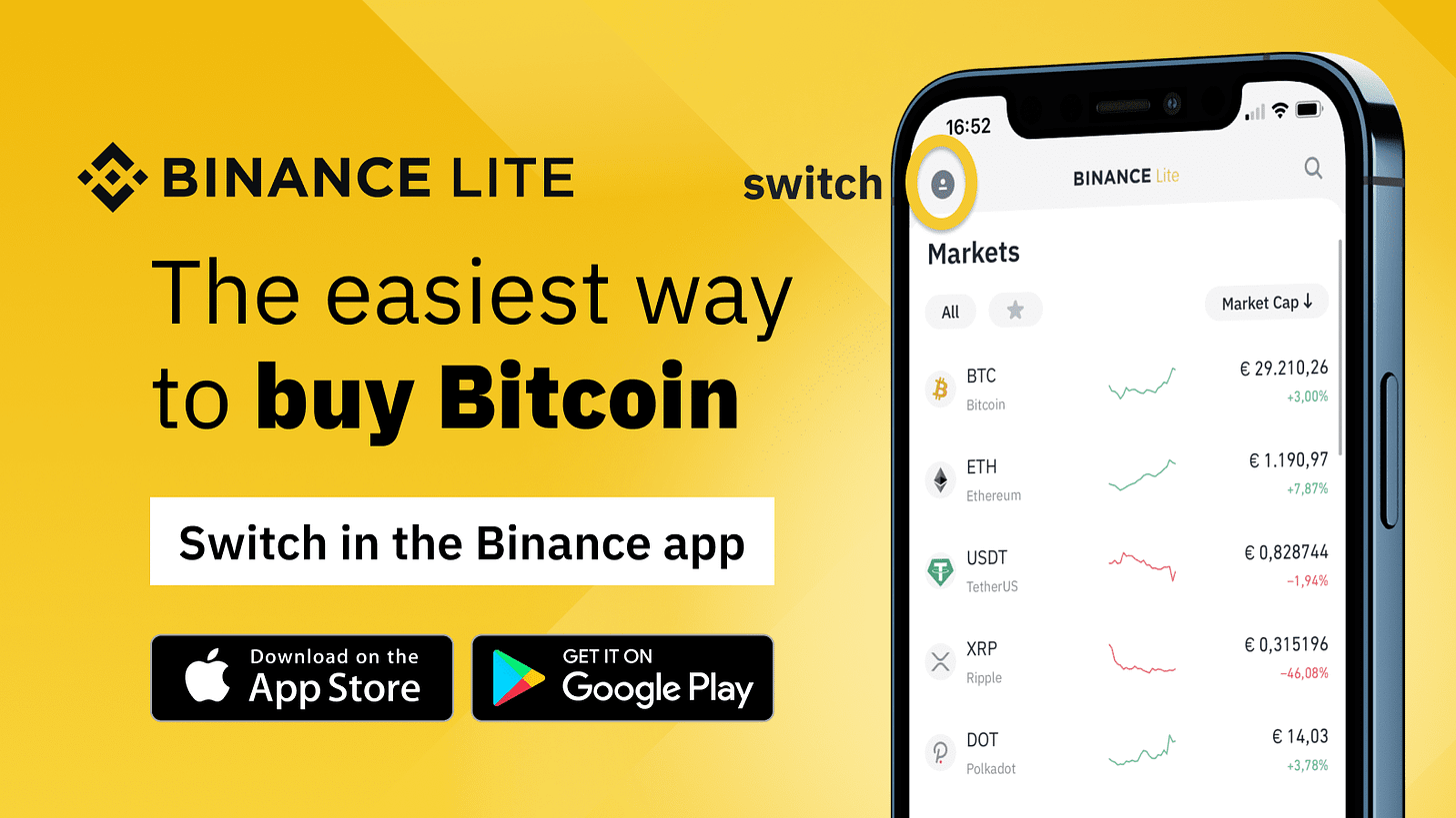 Introducing Lite Mode on the Binance App: The Easiest Way To Buy Bitcoin |  Binance Blog
