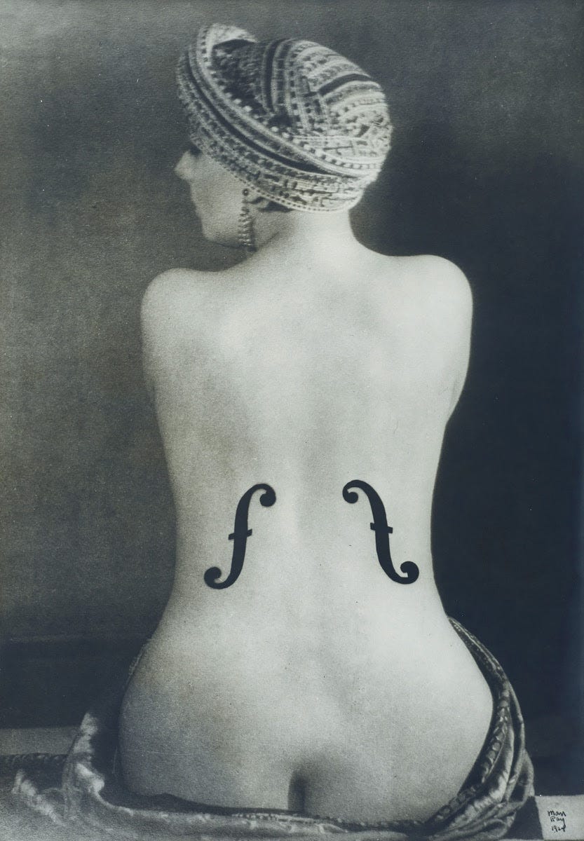 Ingres&#39;s Violin - Man Ray — Google Arts &amp; Culture