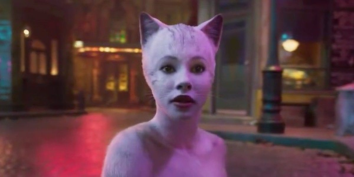 Victoria from Cats the movie