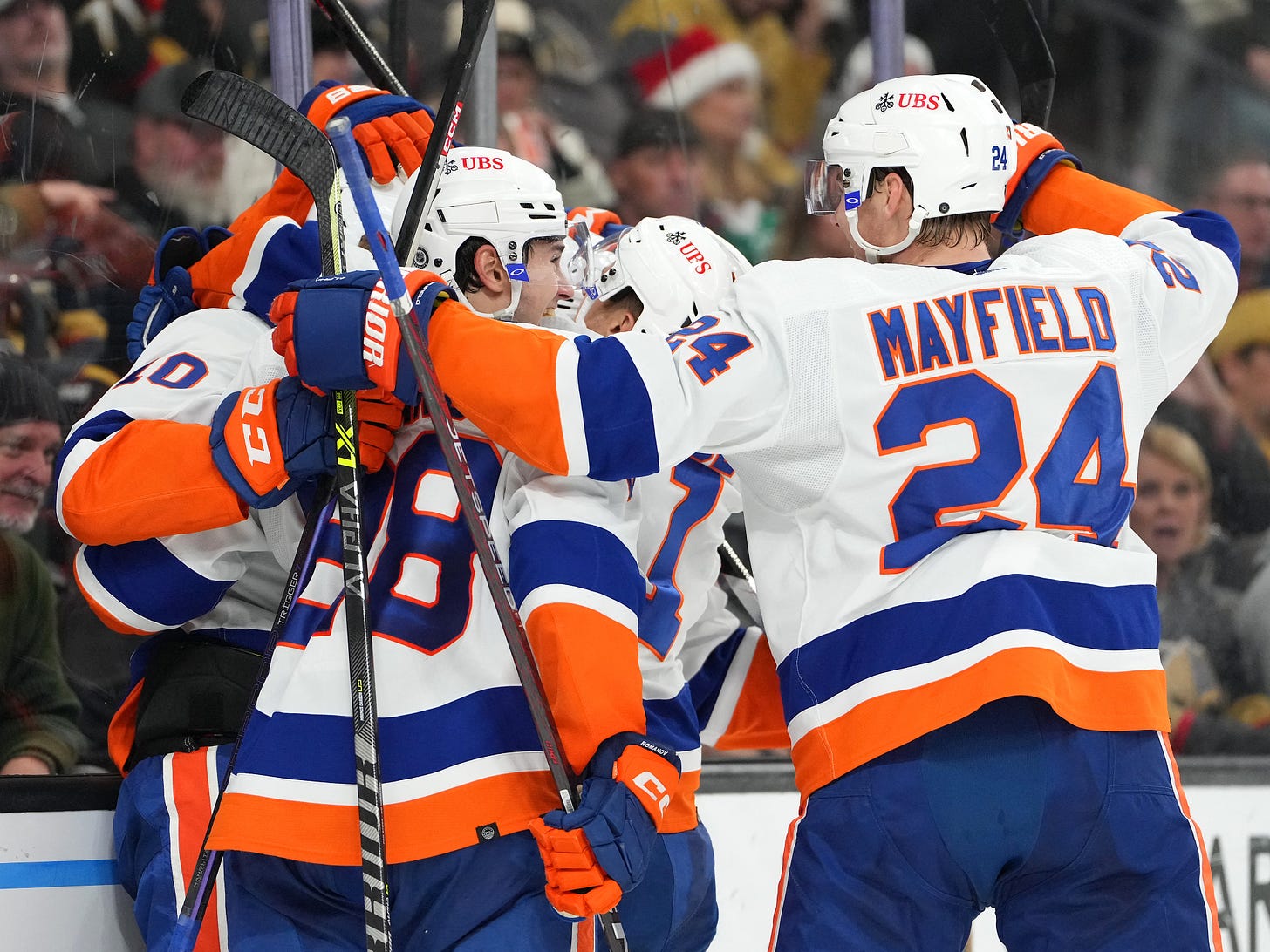 Islanders' rookie basks in first NHL goal