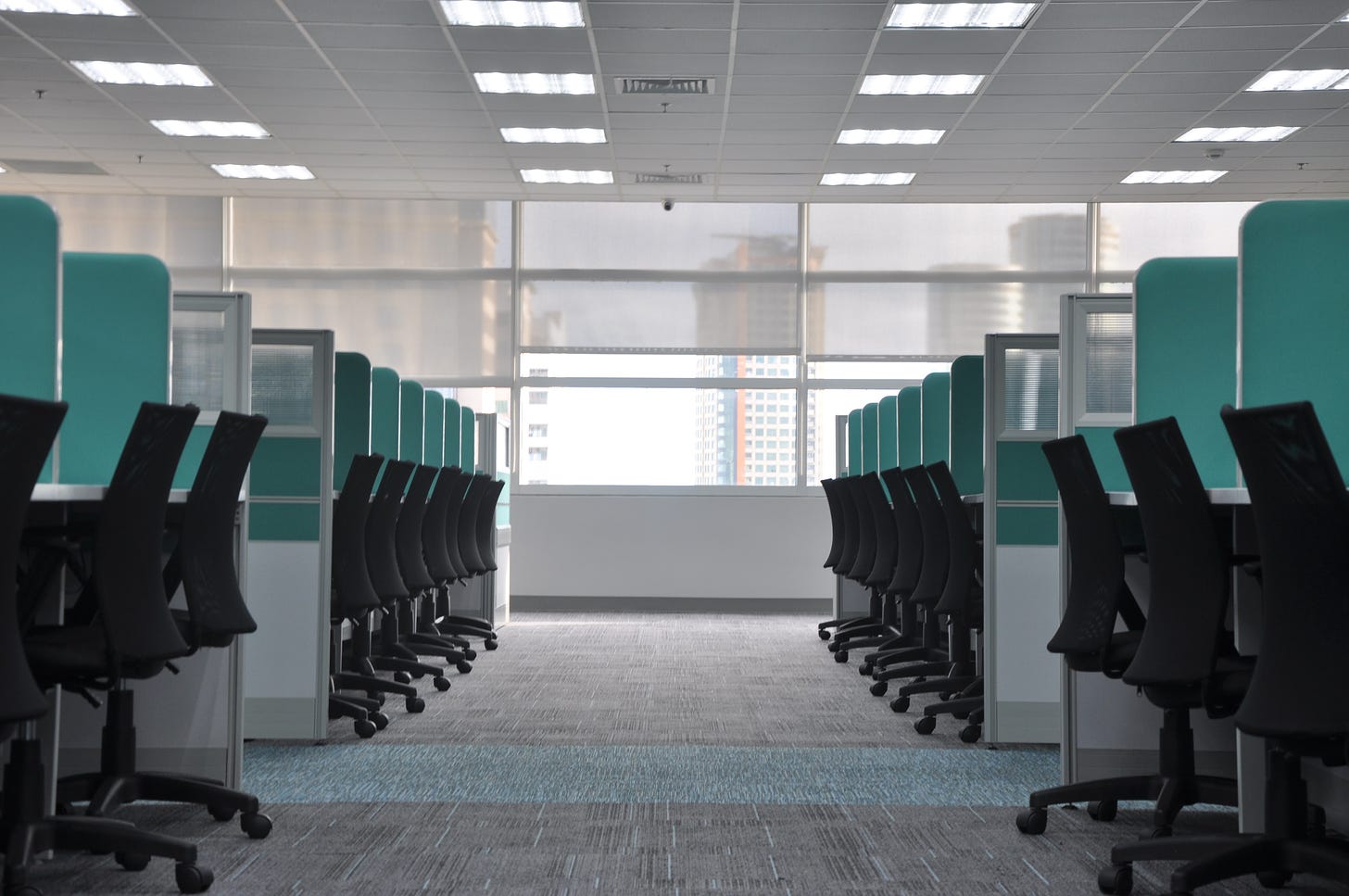 enervating office cubicles