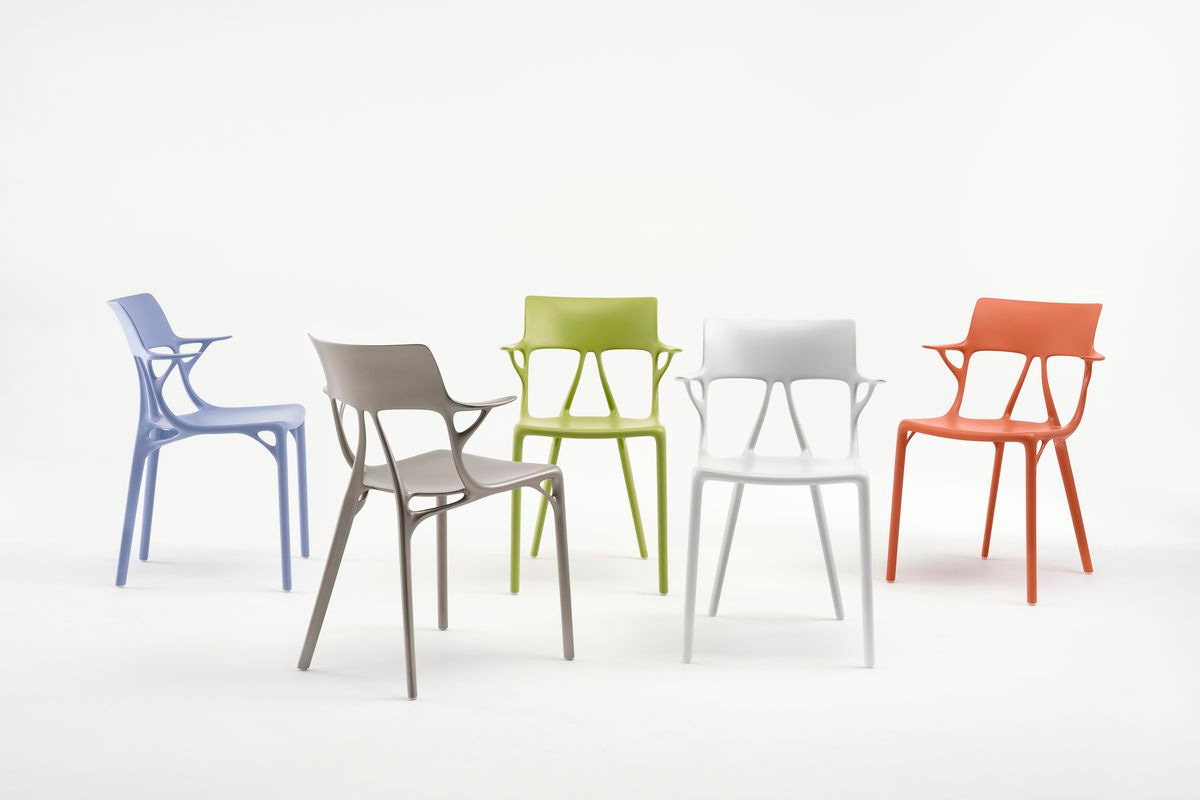 Chairs in multiple colors