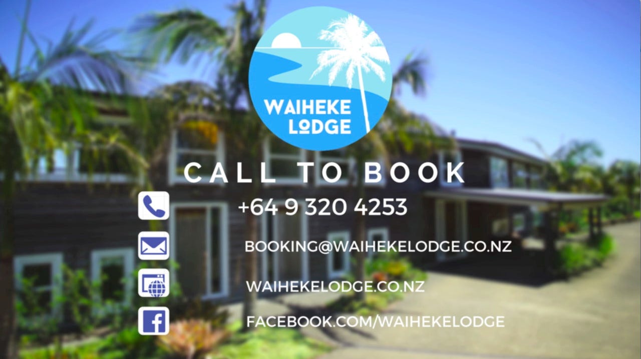 The Waiheke Lodge - luxury for 20