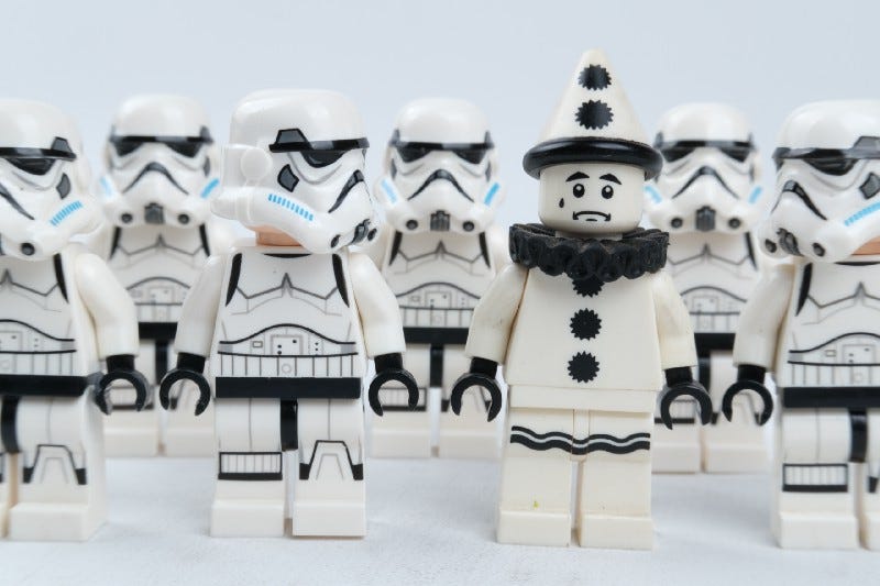 A lego army