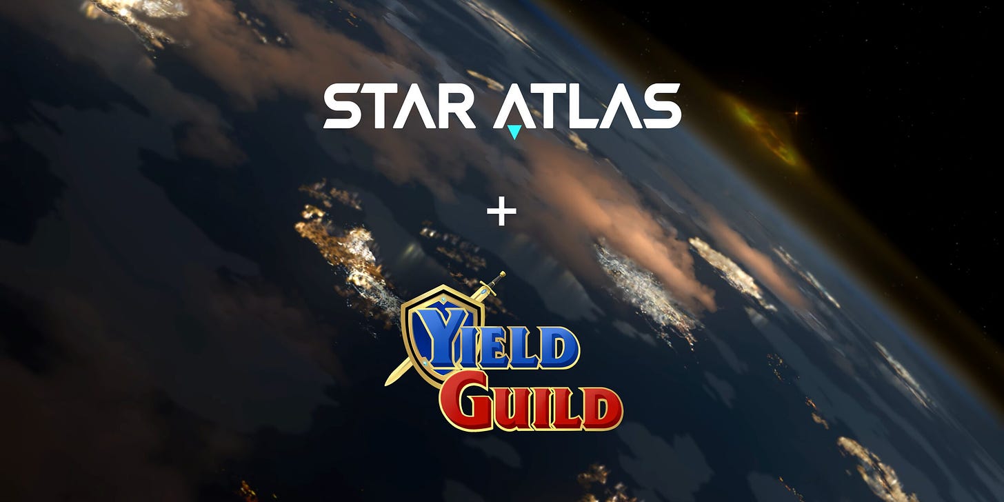 Star Atlas Partners With Yield Guild Games to Reward Gamers - NFT News Today