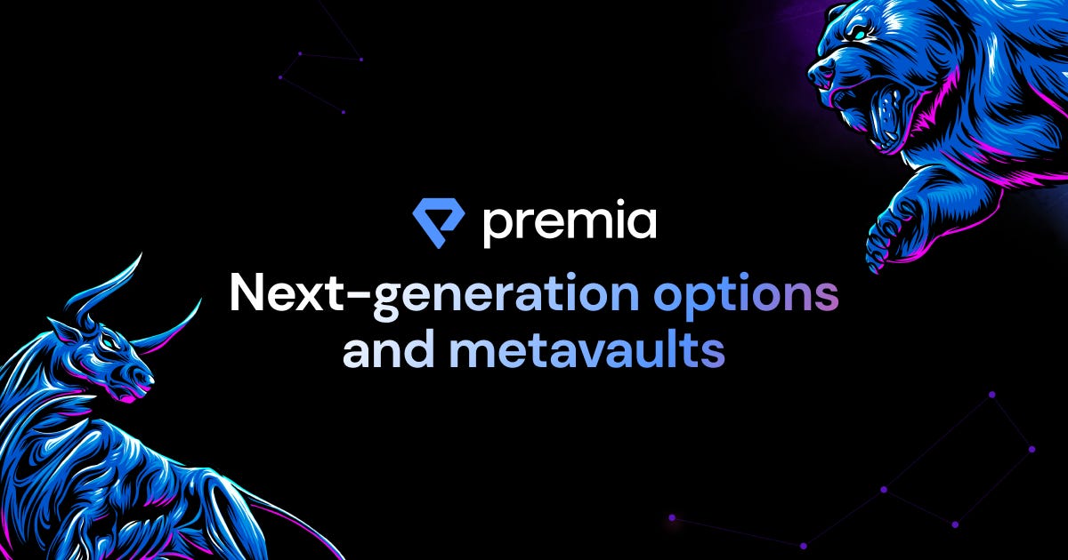 Premia - Next-generation options and metavaults
