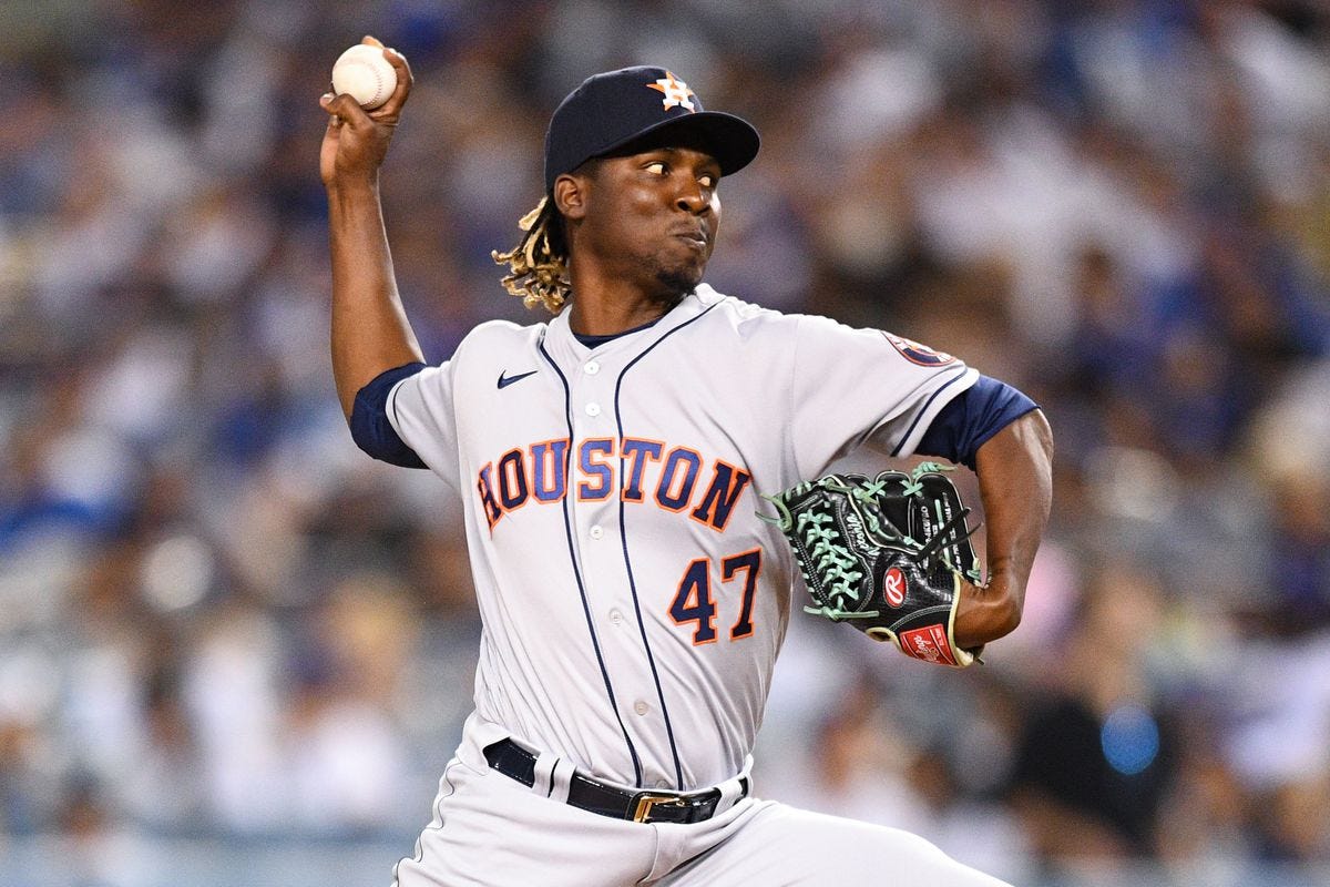 Did the Astros fix Rafael Montero before his season-ending injury in '21? -  The Crawfish Boxes