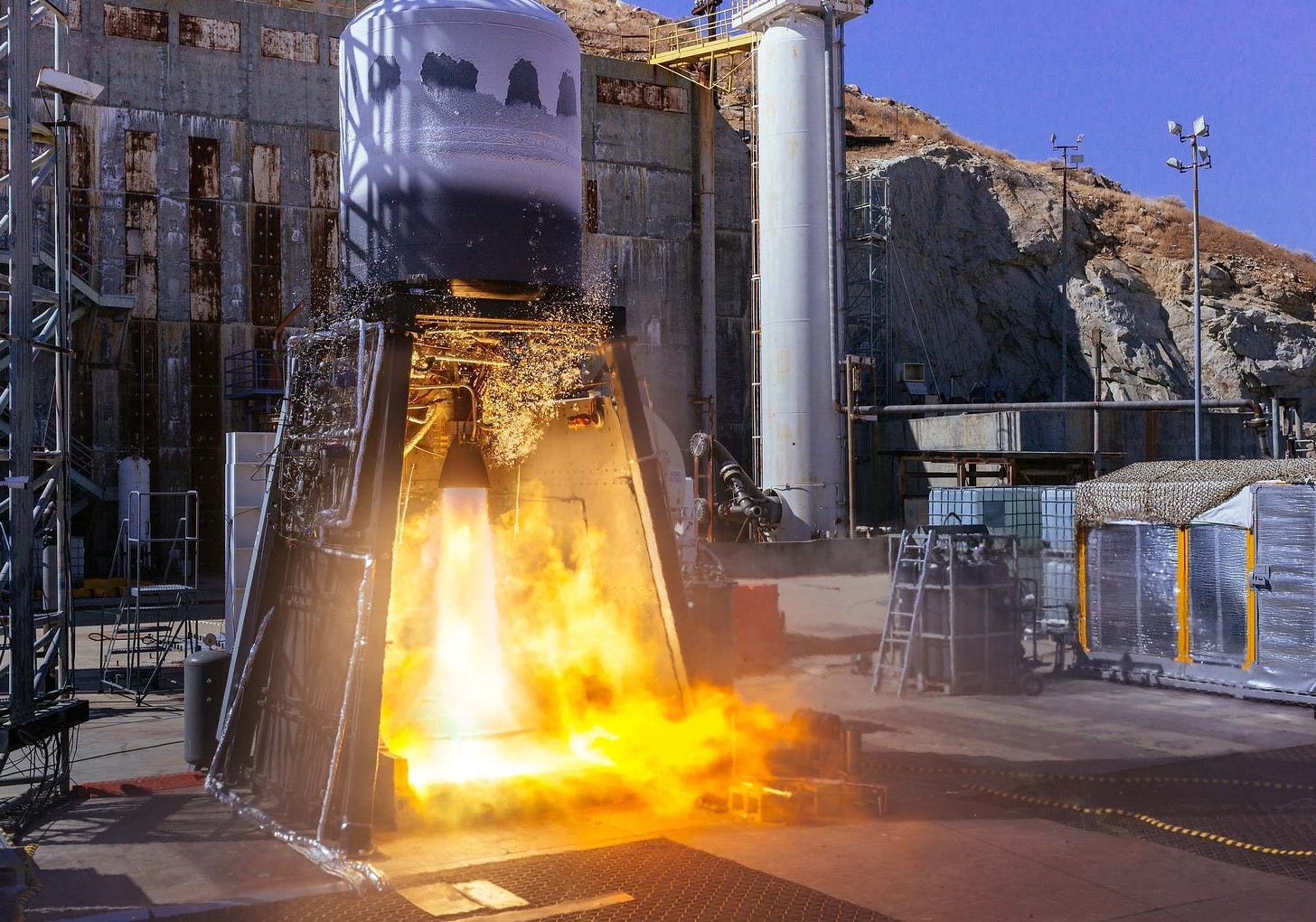 ABL Space Systems performs integrated stage test of the RS1 launch vehicle