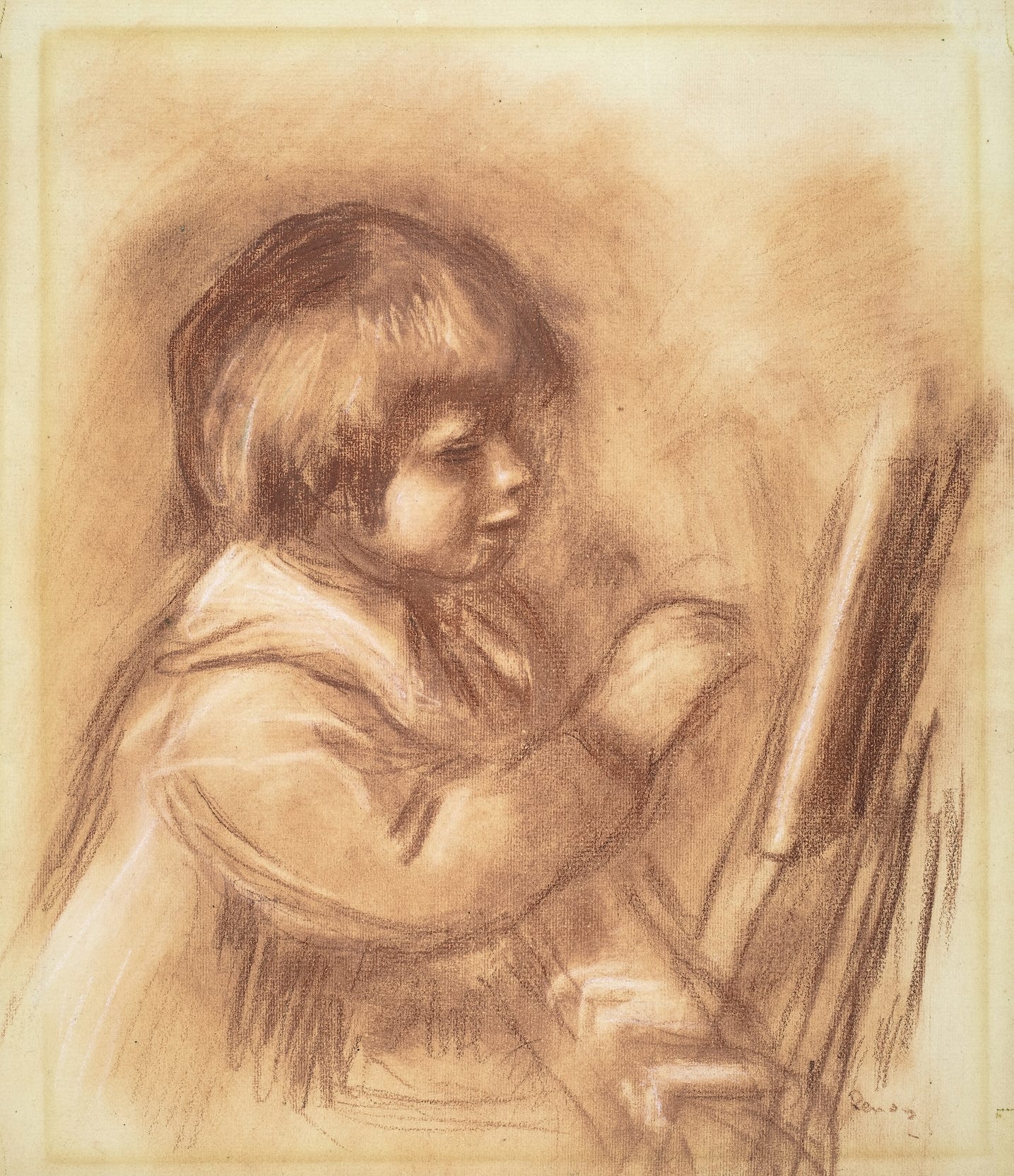 The Artist’s Son Claude or ‘Coco’ (c. 1906) by Pierre-Auguste Renoir