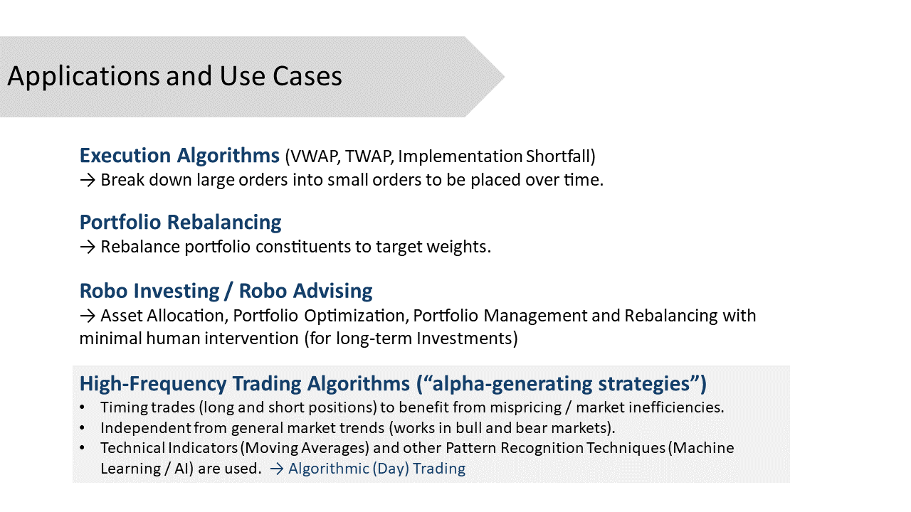 Algorithmic Trading: Using Data Science in Finance - Udemy Blog
