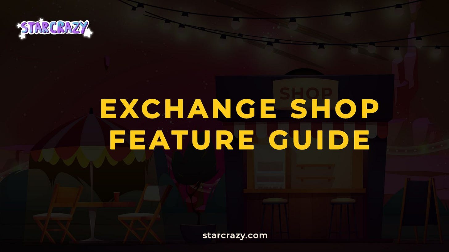 The Exchange Shop Feature Guide