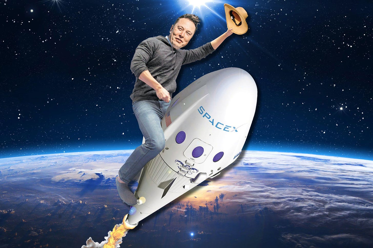 Shares of Elon Musk's privately held SpaceX soar on satellite dreams