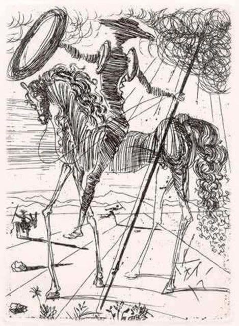 Salvador Dalí | Don Quixote de la Mancha (1957) | Available for Sale | Artsy